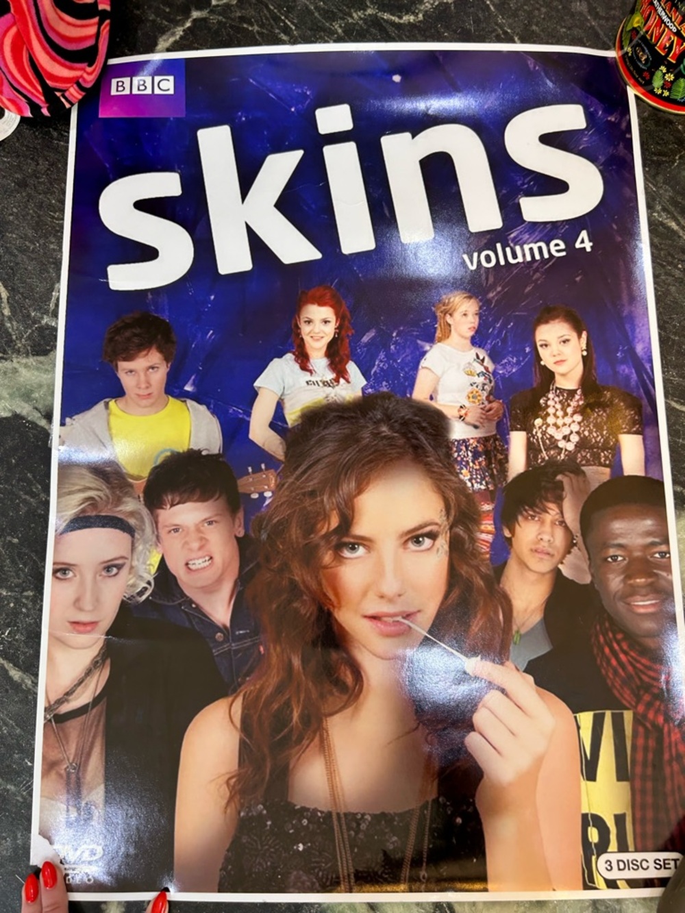 Skins Volume 4 Poster - Blue